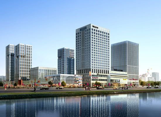 最佳商务酒店候选:福州万达威斯汀酒店