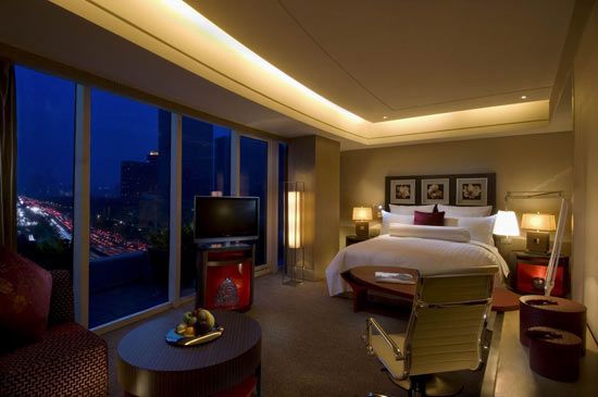最佳行政酒廊候选:北京希尔顿酒店