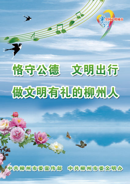 2011年柳州市争创全国文明城市