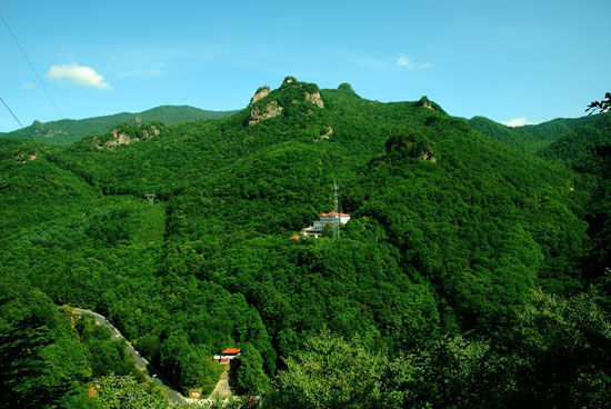 五女峰全貌 通化市候选景区:五女峰国家森林公园(组图)