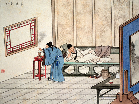 二十四孝图:尝粪忧心 古代二十四孝故事:尝粪忧心(图)