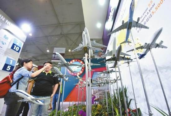 2016年第22届世界航线发展大会在成都举办 世航会开馆 熊猫为成都展台圈粉