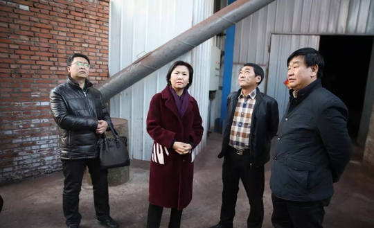 呼和浩特市环保局局长李春燕带领检查小组对昌盛泰热力进行检查 呼和浩特环保局加强环境检查 保障元宵节空气质量