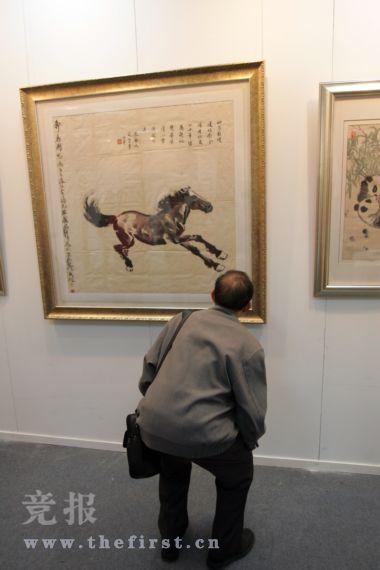艺博会徐悲鸿陈逸飞名作是镇馆宝非卖品