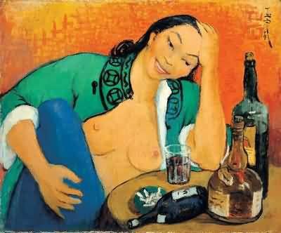 旅法女画家潘玉良露点自画像受高价追捧