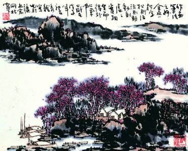 读曾秀龙的中国水墨山水画