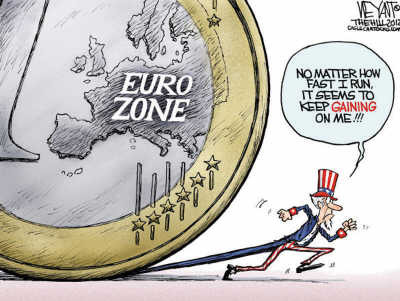 英国媒体爆料 默克尔有意让希腊退出欧元区_外