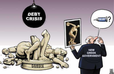 希腊32亿欧元债务将到期 欧央行拟阻希腊破产