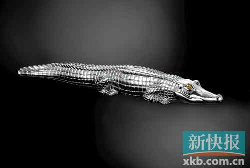 镶840颗钻石梦幻钢笔市价73万美元(组图)