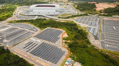 利绿色能源为巴西世界杯球场项目供应1兆瓦组