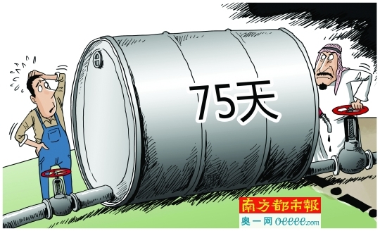 中国石油对外依赖度近60% 战略储备仅够用75