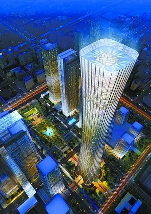 北京CBD将建成500米“北京第一高楼”(图)