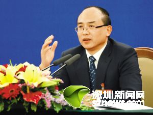 深圳市长许勤:追求更绿色更高质量的GDP(图)