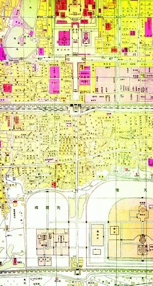 北京珠市口:中轴线上的“金十字”(组图)
