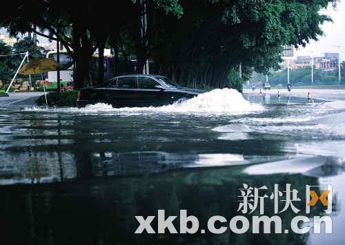 水浸下一站 会否是广州(组图)