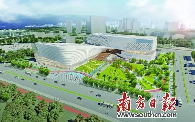 光明新区文化艺术中心将成为未来新区地标性建筑。 深圳光明新区打好“文化+”融合牌