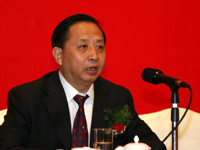 图文:大连市政协副主席董长海讲话
