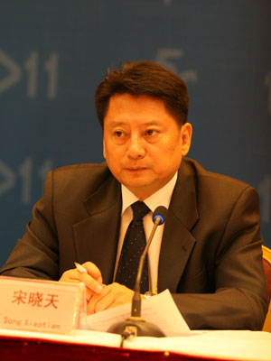 图文:广西壮族自治区党委宣传部副部长宋晓天