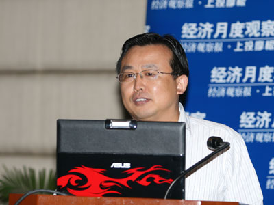 图文:中国建设银行行长办公室高级经理赵庆明