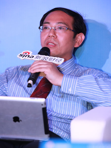 图文:金融业的互联网基因分会场上陈树军发言