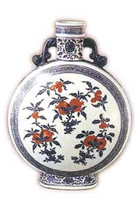 雍正时期的青花釉里红瓷器
