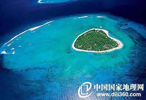 最无意的自然之美 地球的别有用“心”(组图)