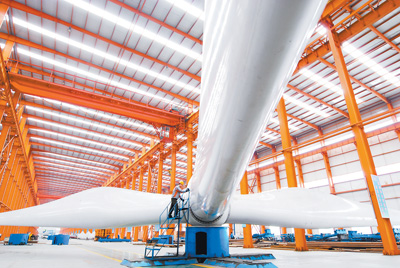 长星集团大型风力发电机组将出口欧洲