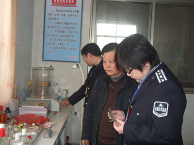 江苏赣榆质监局开展食品生产加工企业回访活动