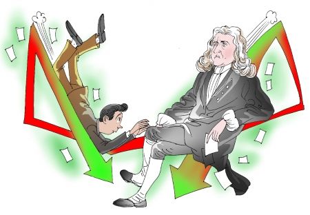 中国股民不要悲伤了有件事你和牛顿有一拼_滚