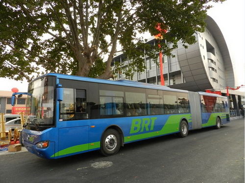 海格BRT成为连云港一号民心工程的明星_滚