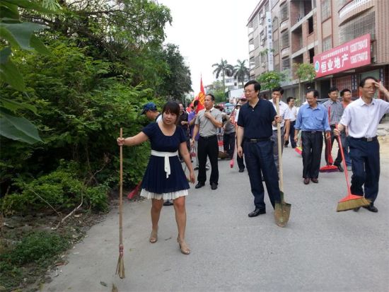 北海市商务局在职党员进社区认领服务岗位