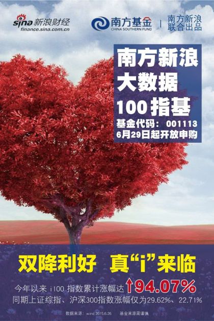 大数据100基金6月27日开放申购 可进行定投|大