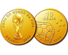 巴西世界杯金币成色仅九成