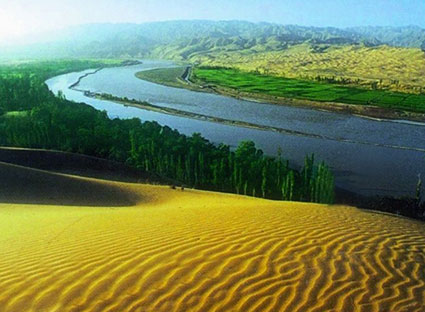 宁夏沙坡头 打造西部“沙漠旅游”目的地(图)