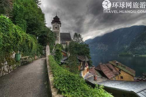 奥地利宠儿哈尔施塔特:骸骨教堂有奇特风景(组图)