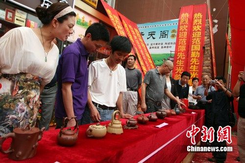 江苏徐州举办首届花壶大赛(图)