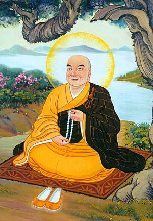  Master Lianchi's Dharma Statue