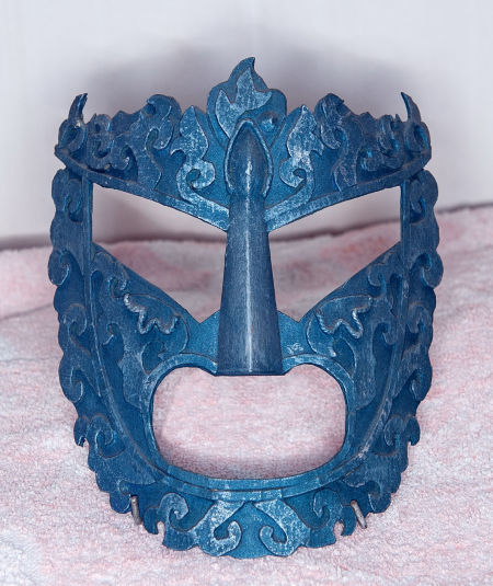李炯仿青铜面具