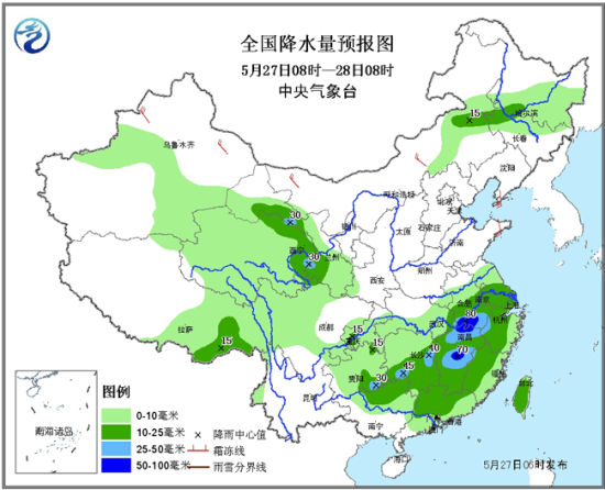 南方多降雨 南方多降雨