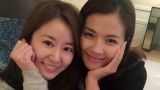 柳岩低胸花裙秀性感