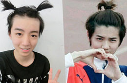 敢扎小辫的男星除了年轻就是颜正