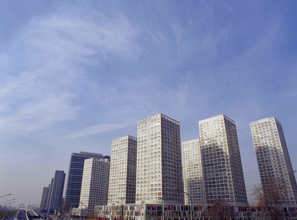 图文:北京商业区高楼林立