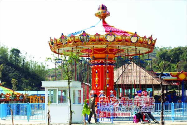 做空中飞人去小石船山谷乐园