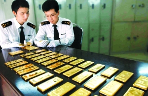 深圳海关查获千万黄金入境