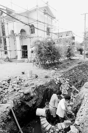 净寺南山区块整治工程样板房清新出样