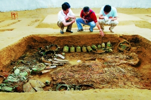 安徽蚌埠发现神秘春秋墓葬