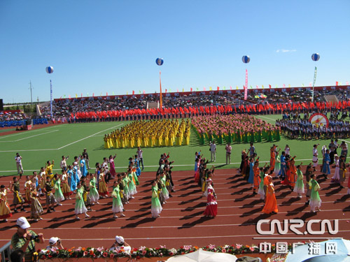 内蒙古莫力达瓦达斡尔族自治旗欢庆50周年