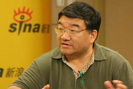 教授喻国明做客新浪谈国内外媒体奥运期间表现