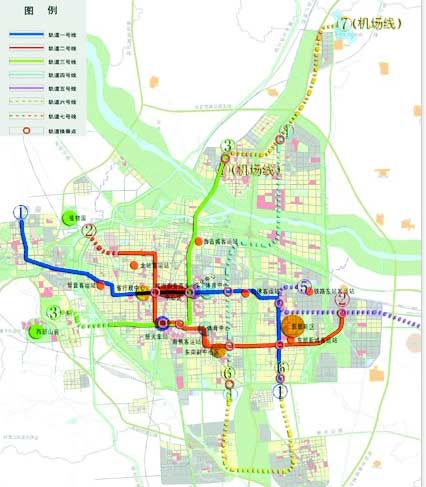 石家庄将建七条轨道交通线路线路密度堪比香港