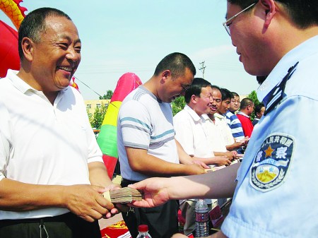 被盗被骗财物追回来啦 从化肥到汽车,总价值6